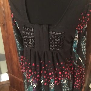 NWOT SOLITAIRE FUNKY DRESS!